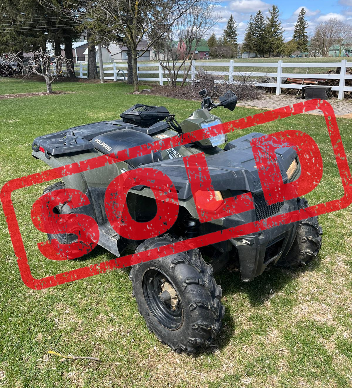 2013 Polaris Sportsman 400 4X4 Completely Serviced - New Brakes - Consignment Sale