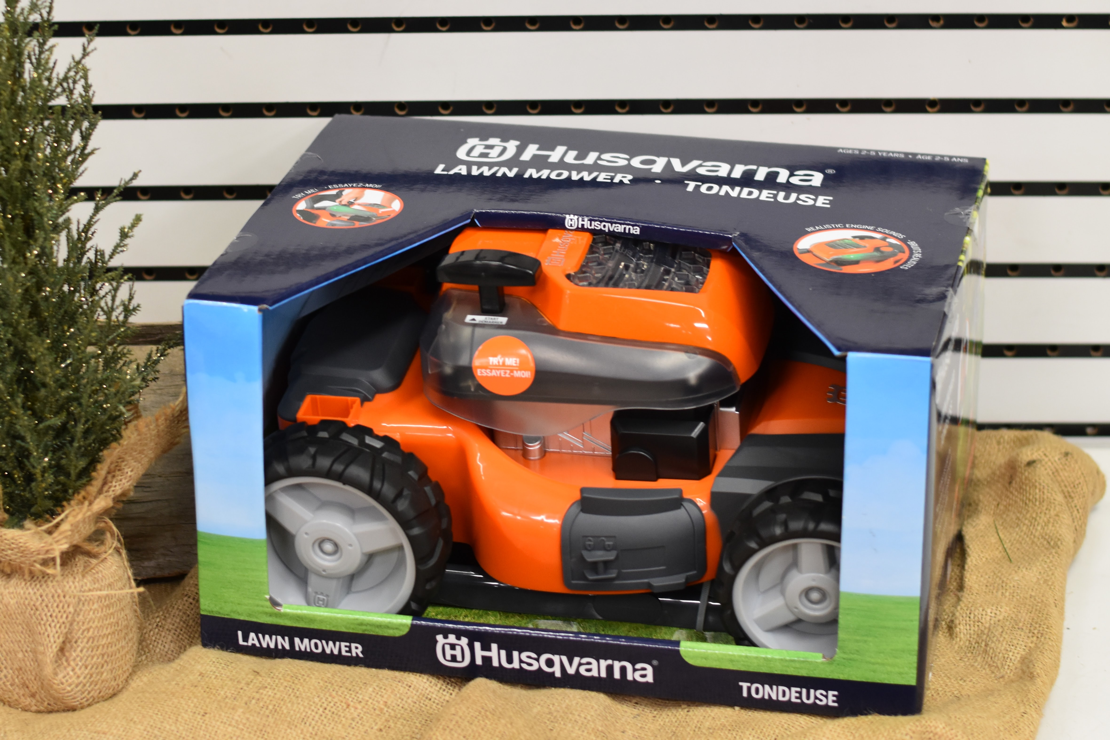 Toy Lawn Mower - HUSQVARNA