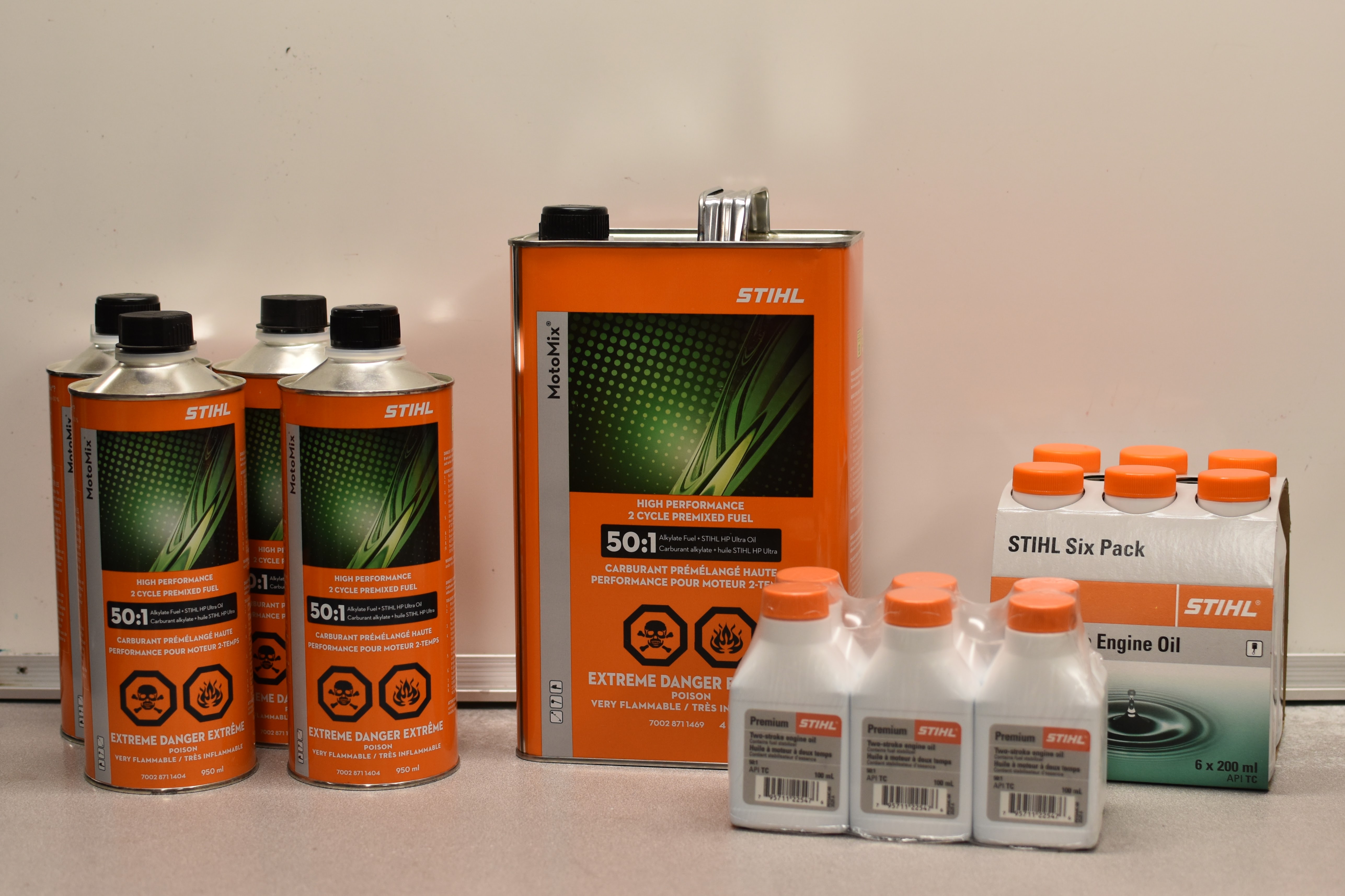 BUY STIHL MIX OILS OR FUEL AND UPGRADE TO 2 YR WARRANTY