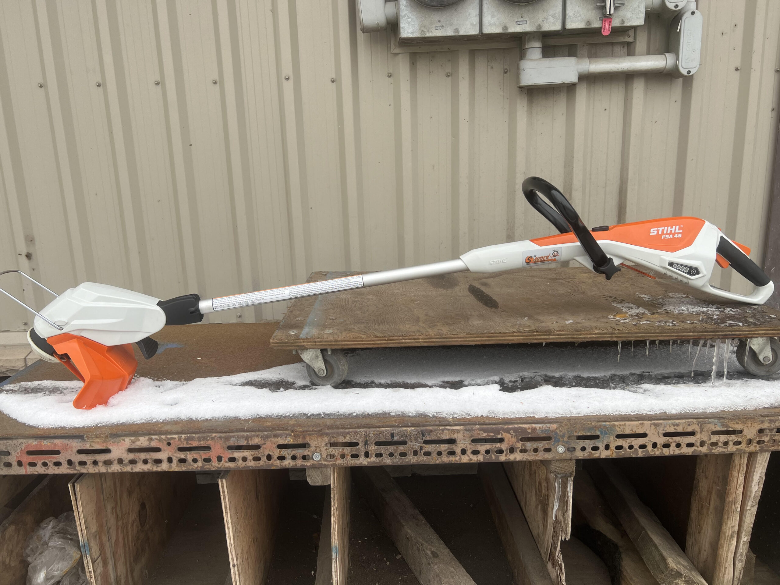 Stihl FSA45 Trimmer - used once as a demo. Comes w/ Full Warranty.
